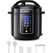 COMFEE’ 6QT Electric Pressure Cooker, 9-in-1 Instant Multi Cooker Olla de Presion Rice Cooker Slow Cooker Steamer Sauté Yogurt Maker Non-Stick Pot