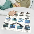 thumbnail image 1 of 12x Figuras de animales marinos y salvajes Animales Mini figuras de animales con tarjetas flash Ciencia para pequeños en edad mar y animales no domesticados Macarena Tarjetas de Figuras Realistas, 1 of 8