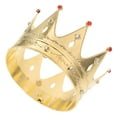 thumbnail image 2 of Gregiular Kids Golden King Crown Birthday Party Hat Queen Tiara Costume Accessory, 2 of 6