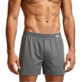 thumbnail image 3 of Men's Soft Cotton Boxer Shorts, Breathable Loose Fit Underwear, Comfortable Casual Sleep Shorts with Elastic Waist, No Ride-Up, Size L-4XL, 3 of 6