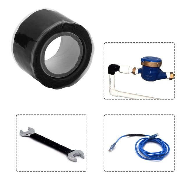 VONKY 2pcs/set Repair Tape Wider Coverage Longer Service Life Cuttable Effective Boat Maintenance 1Set