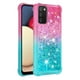 thumbnail image 2 of Funda para Samsung Galaxy A02S Transparente con Brillos Carcasa Protectora Antigolpes con Glitter Brillante, 2 of 5