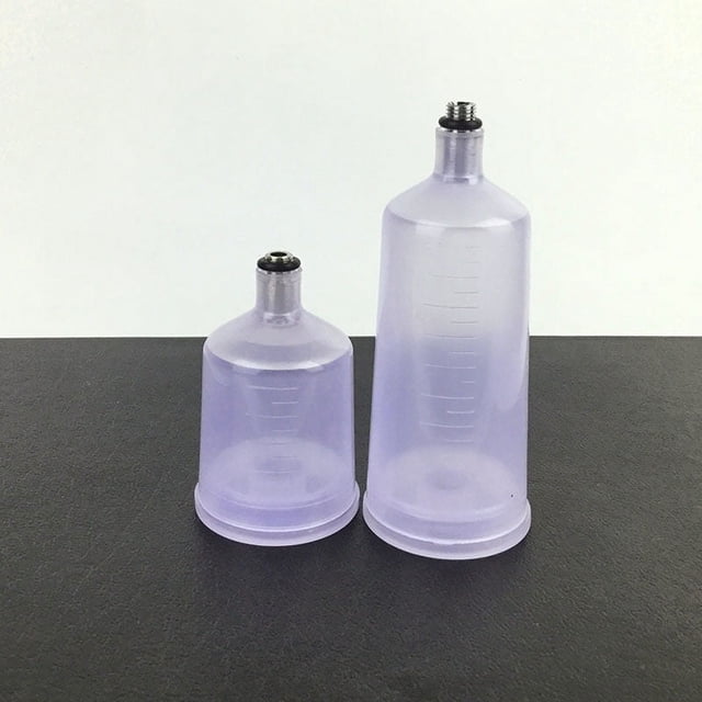 Botella de vidrio para pistola de oxígeno, vaso de plástico resistente a la corrosión, bolígrafo rociador de 131 ml, bote de metal, bote para bolígrafo reemplazable, bote para pintura