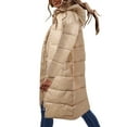 thumbnail image 3 of Vedolay Parka Jacket Women Button Down V Neck Soft Knit Cardigan Coats 2023 Khaki,L, 3 of 5