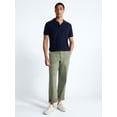 thumbnail image 2 of Free Assembly Men's Textured Polo Sweater with Short Sleeves, Sizes S-3XL, 2 of 6