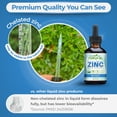 thumbnail image 3 of Why Not Natural Organic Zinc Drops, Picolinate & Bisglycinate, Vegan, Gluten-Free, 4 fl, 3 of 7