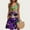 B201 Purple sundresses for women clearance under $5, variant on Women Dresses Xqxayjr Mardi Gras Dresses with Pockets for Curvy Women Flowy Swing Summer Casual Tshirt Spring Dresses Knee Length Sleeveless Carnival Parade Party Cute Holiday Dress