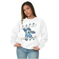 thumbnail image 3 of Mega Man 8bit Check Out These Guns Sweatshirt for Men or Women Brisco Brands X, 3 of 6