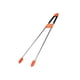 thumbnail image 2 of Recogedor de basura, pinza, extensor, de acero inoxidable, herramienta versátil para recoger basura. Naranja, 2 of 9