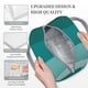 thumbnail image 3 of Balery Teal Color Bolsa de Almuerzo para Mujeres, Caja de Almuerzo, Bolsa de Almuerzo Pequeña Impermeable, Tote de Almuerzo Reutilizable con Gran Capacidad, 3 of 6