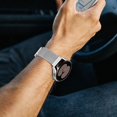 thumbnail image 5 of 2 Packs Soft Metal Milanese Samsung Watch 4/5 Band, Mesh Loop 20mm Super Breathable & Comfortable band, Compatible with Samsung Galaxy Watch 5/Watch 5 Pro/Galaxy Watch 4/Active 2/ Watch 3 41mm, 5 of 12