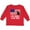 Red, variant on Inktastic Military Uncle is my Hero US Flag Boys or Girls Long Sleeve Toddler T-Shirt