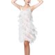 thumbnail image 1 of Vestido de mujer con borlas de lentejuelas y cuello en V para Samba, fiesta, Cha Cha 2XL, 1 of 7