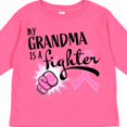 thumbnail image 4 of Inktastic My Grandma is a Fighter Breast Cancer Awareness Boys or Girls Long Sleeve Toddler T-Shirt, 4 of 5