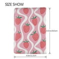 thumbnail image 3 of Pofeuu Strawberries Print Travel Document Organizer Passport Holder Men Women for Family (6.5 in x 4.5 in),Wallet Holder Credit Card Clutch Bag Case, 3 of 5