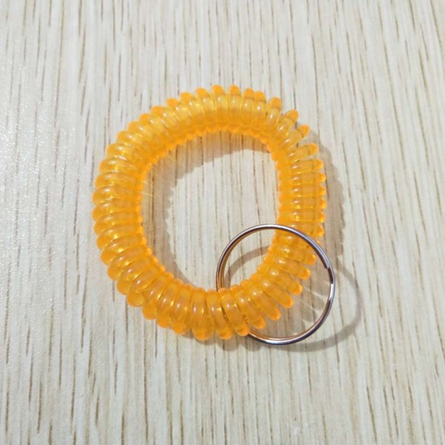 24 llaveros de pulsera con carrete en todos los colores. brillar Electrónica