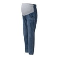 thumbnail image 2 of TUWABEII Maternity Jeans Pregnant Woman Pants Trousers Nursing Prop Belly Legging, 2 of 7