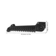 thumbnail image 2 of ETHZZLE 2Pcs Motorcycle Foot Pegs Iron Footrest Pedals with Enlarged Comfort Surface Black, 2 of 8