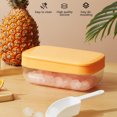 thumbnail image 4 of Bandeja para cubitos de hielo con tapa, fabricante de cubitos de hielo para el hogar, moldes para cubitos de hielo de calidad alimentaria para cócteles, whisky, bebidas frías, 4 of 13