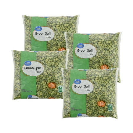 - (4 Pack) Great Value Green Split Peas, 6 oz