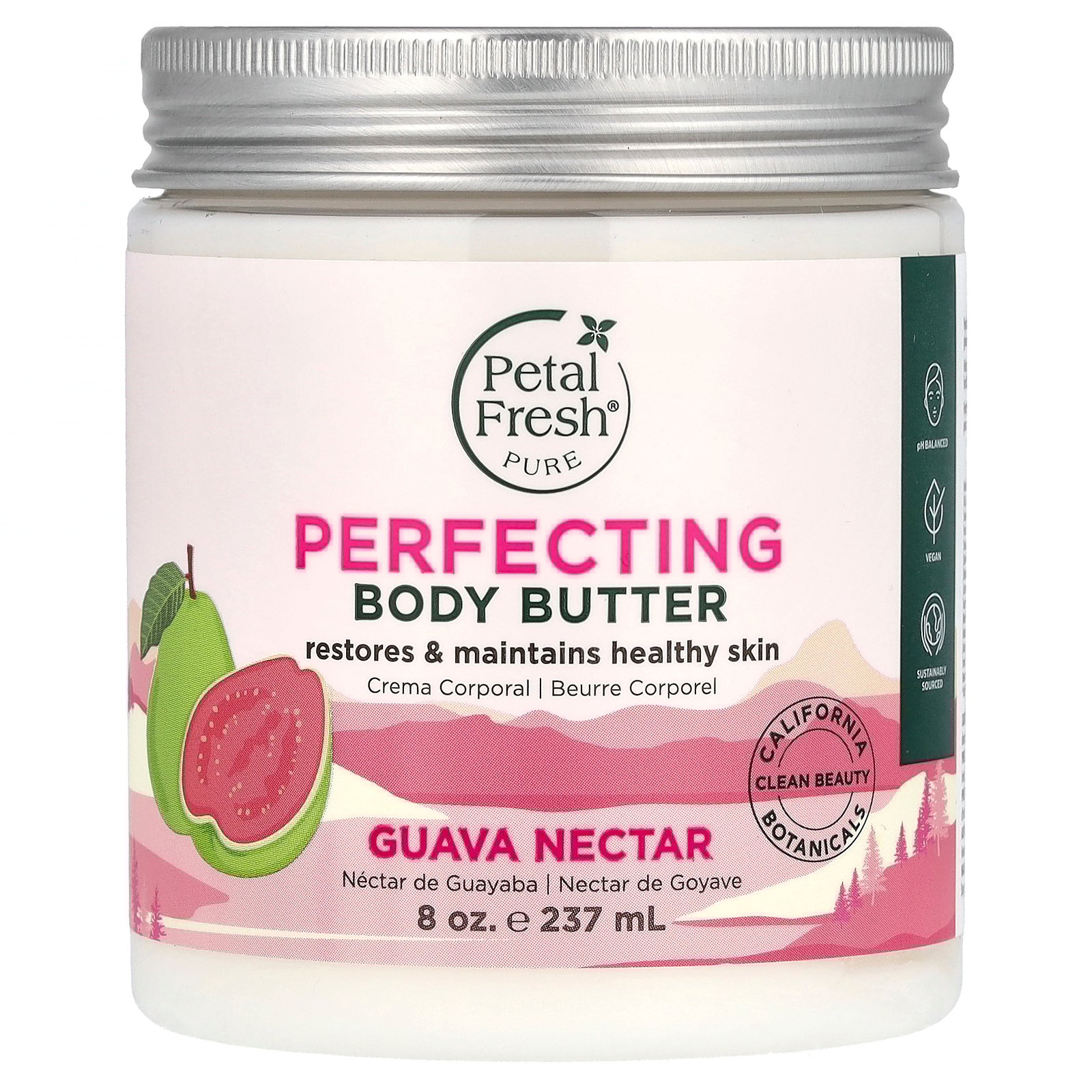 Petal Fresh Pure Coconut Smoothing Body Butter, 8 oz