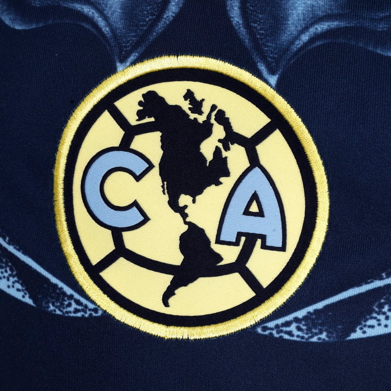 adidas Club America Away Youth Stadium Soccer Jersey 25/26 (US, Alpha, Large, Regular, Blue)