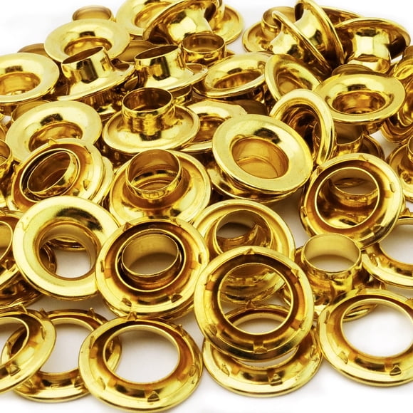 C.S. Osborne Brass Grommets & Spur Washers #G2-2 (Size 2) 144 Sets