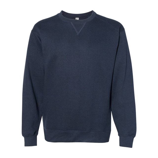 C2 Sport Chandail en Molleton Ras du Cou pour Hommes, TG, Marine