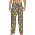 thumbnail image 1 of Gaeub Christmas hat duck Print Mens Pajama Pants,Lounge Pants With Pockets And Drawstring-XX-Large, 1 of 6