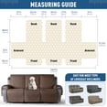 thumbnail image 4 of Funda Sofá reclinable impermeable de 3 plazas TAOCOCO Furniture Cover, 4 of 7