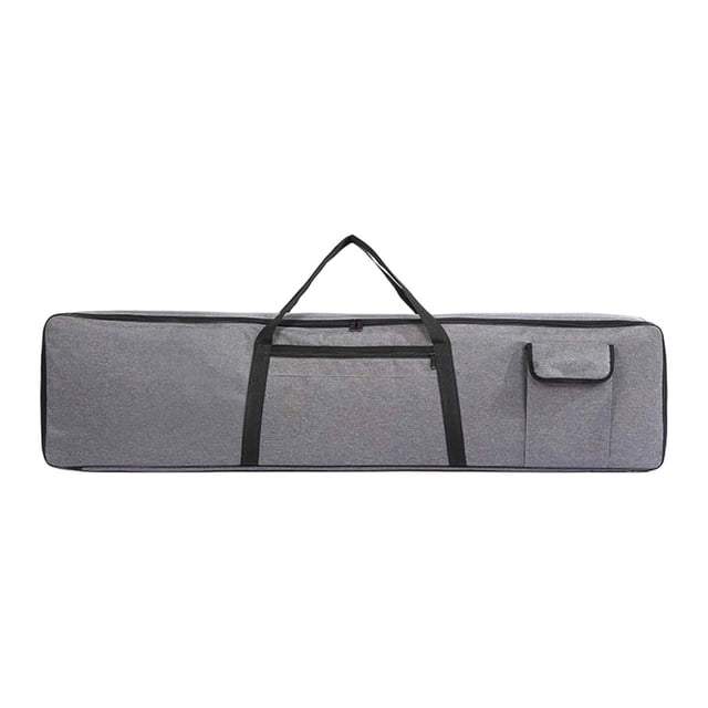 Funda para teclado, estuche para piano eléctrico con correa para hombro, cómoda y plegable, acolchada para viajes, estudio de música y conciertos. 88 teclas L