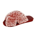 thumbnail image 2 of Pantuflas de casa para mujer, puntas abiertas, cómodas, interiores, cubiertas de felpa, pantuflas planas Wmkox8yii hj789, 2 of 6