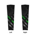 thumbnail image 5 of Compression Arm Sleeves Cooling For Men Women Thin Green Line America Flag Sun Protection Sleeve Athletic Sleeve Cover, 5 of 7