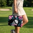 thumbnail image 4 of Psesaysky Golf Cart Seat Covers with 4 Pockets Skull Tropical Hibiscus Non-slip Seat Blanket Golf Cart Accessories Decor for Women Men, Suits Yamaha, Club Car and Other 2 Person Seats, 4 of 8