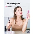 thumbnail image 4 of Handheld Mini Fan Powerful Small Portable Speed Adjustable USB Rechargeable Eyelash Fan For Kids Girls Boys Woman Man Home Office Outdoor Travel, 4 of 6