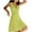 Y01-Yellow, variant on Womens Plus Size Summer Sleeveless Floral Dress Wrap V Neck Tank Dress (Yellow, 5XL)
