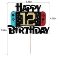 thumbnail image 4 of Cake topper Bekaterea de videojuego para 12.º cumpleaños 19 x 16 cm, 4 of 5