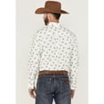 thumbnail image 4 of Rank 45 Men's 45&Reg; Roughstock Paisley Geo Print Long Sleeve Button-Down Cream, 4 of 4