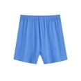 thumbnail image 3 of OIOLOYJM Mens Lounge Shorts Breathable Soft Lightweight Simple Active Boxers Baggy Sleep Underwear Bottoms,6-Pack, 3 of 4