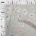 thumbnail image 1 of oneOone Polyester Lycra Fabric Flower Watercolor Print Sewing Fabric BTY 56 Inch Wide, 1 of 4