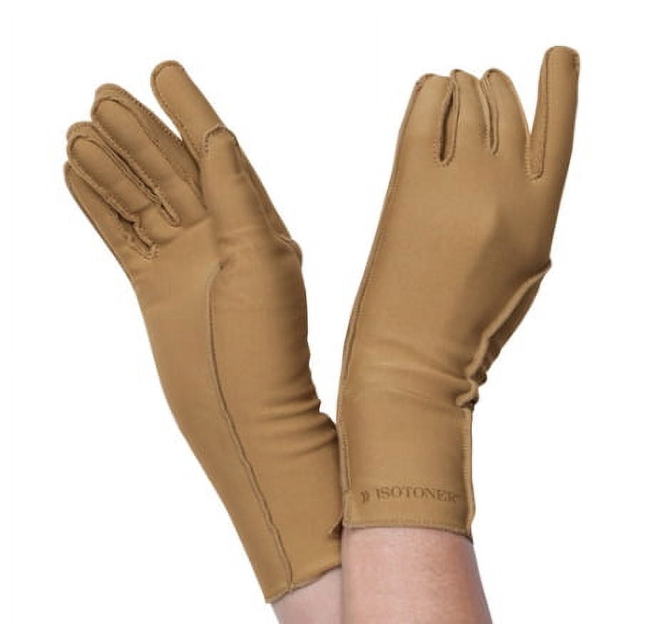 Isotoner Full Finger Therapeutic Glove, Large