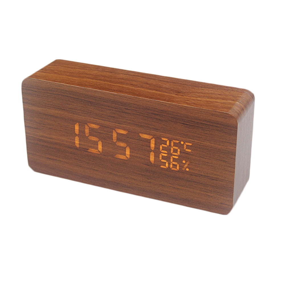 wooden alarm clock wooden alarm clock