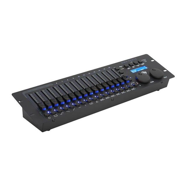 Controlador DMX adj FX512 de 512 canales con USB para respaldo