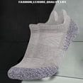thumbnail image 5 of L 6 pares de calcetines deportivos transpirables con absorción de sudor, calcetines de algodón acolchados y transpirables de corte bajo para deportes, 5 of 5