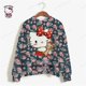 thumbnail image 3 of Sudaderas de mujer 2024, suéteres coreanos dulces de cuello redondo, sudaderas gruesas de otoño e invierno de color caramelo, ropa de mujer de HELLO KITTY, 3 of 5