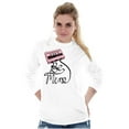thumbnail image 3 of Be Mine Funny 1980s Valentines Day Women's Long Sleeve T Shirt Brisco Brands M, 3 of 6