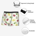 thumbnail image 3 of Yiaed Insects Print Men's Soft Cotton Boxer Shorts Breathable Boxers Underwear Moisture-Wicking Underwear Stretch Boxer Briefs for Man-Large, 3 of 5