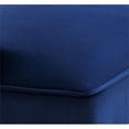 thumbnail image 6 of Maklaine 19.7" Transitional Velvet Upholstered Dining Chair in Navy, 6 of 7