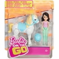 thumbnail image 2 of Barbie – On-the-Go – Poney blanc et poupée Mode rose, 2 of 5