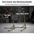 thumbnail image 2 of BikeHand Bike Repair Stand - Home Portable Bicycle Mechanics Workstand for Mountain MTB Road Bikes Maintenance Max. 55 lbs, 2 of 2